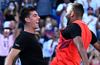Ник Кириос, болельщики, видео, Australian Open, ATP, Танаси Коккинакис, Тим Пюц