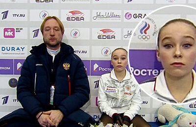 Софья Титова, Евгений Плющенко, Сборная России по фигурному катанию, женское катание, чемпионат России среди юниоров