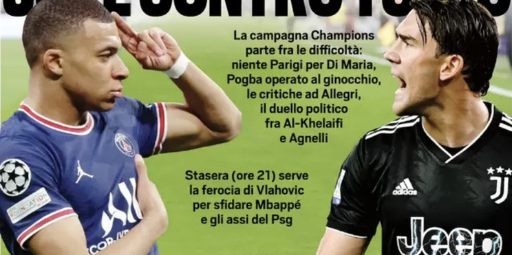 «Юве» против всего. Заголовки Gazzetta, TuttoSport и Corriere за 6 сентября