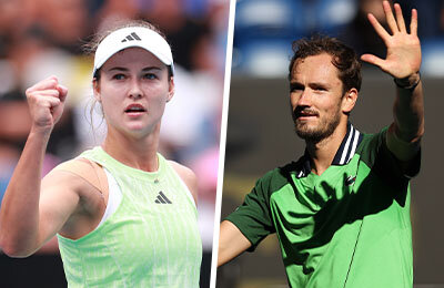 WTA, Australian Open, Даниил Медведев, Хуберт Хуркач, ATP, Циньвэнь Чжэн, Александра Панова, Джим Курье, Анна Калинская, Александр Зверев, Кристина Букша, Альфа-Банк РПЛ, Нижний Новгород, Николай Калинский, Андрей Рублев, Линда Носкова, Карлос Алькарас, Даяна Ястремская, Элина Свитолина