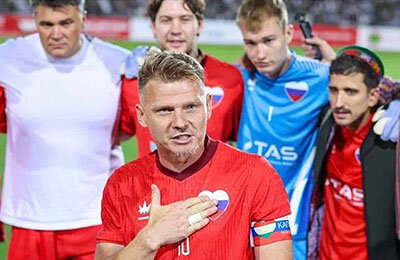 Николай Осипов, Герман Эль Класико, Сборная медиафутбола России, 2Drots, Леонид Слуцкий, Амкал, Дмитрий Тарасов, Медиа Класико