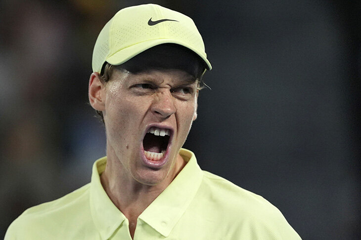 Синнер – робот, машина. Выиграл 20-й матч подряд и вышел в финал Australian Open