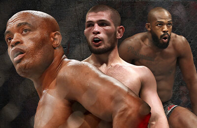 Алешандре Пантожа, Антонио Родриго Ногейра, Миша Тейт, Мераб Двалишвили, MMA, Фрэнк Мир, Рашад Эванс, Люк Рокхолд, Мэтт Хьюз, Бенсон Хендерсон, Кейн Веласкес, Робби Лоулер, Жозе Альдо, Шон Стрикленд, Дженс Палвер, Хабиб Нурмагомедов, Шон О'Мэлли, Даниэль Кормье, Мэтт Серра, Фрэнсис Нганну, Крис Вайдман, Кен Шемрок, UFC, Алджамейн Стерлинг, Тайрон Вудли, Ренан Барао, Ислам Махачев, Холли Холм, Аманда Нуньес, Джуниор Дос Сантос, Тим Сильвия, Форрест Гриффин, Джон Джонс, Андерсон Сильва