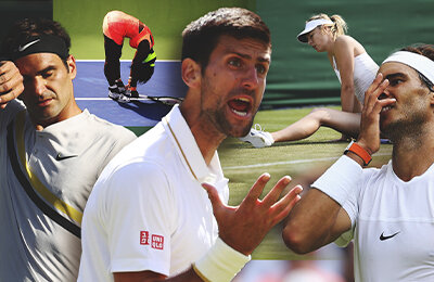Мария Шарапова, Карлос Алькарас, Miami Open, Ботик ван де Зандшульп, Сэм Куэрри, US Open, Роджер Федерер, Танаси Коккинакис, ATP, Australian Open, WTA, Евгений Донской, Линда Носкова, Terra Wortmann Open, Уимблдон, Новак Джокович, Мичель Ларчер де Бриту, Dubai Duty Free Tennis Championships, Ига Швентек, Денис Истомин, Дастин Браун, Рафаэль Надаль, Серена Уильямс, Роберта Винчи
