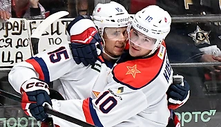 Костин вернулся в состав ЦСКА и устроил шоу: мощно подрался и забил 2 гола