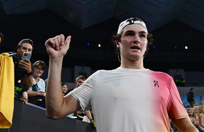 Жоао Фонсека, Australian Open, Next Gen ATP Finals, юниоры, ATP, Беатрис Хаддад Майя, Марио Анчич, Роджер Федерер, Андрей Рублев, рейтинги, Янник Синнер, статистика