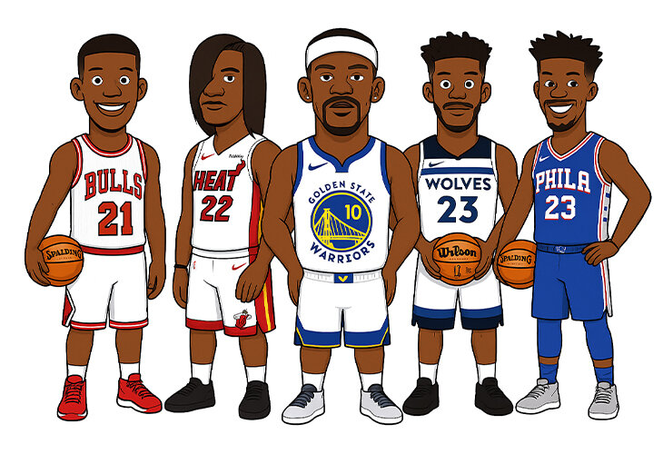 НБА, Голден Стэйт, Миннесота, Чикаго, Майами, Филадельфия, Джимми Батлер