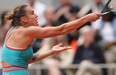 Ролан Гаррос, Арина Соболенко, WTA