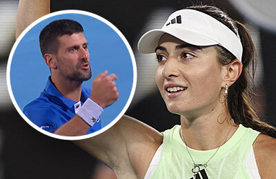 Мирра Андреева, Леся Цуренко, Анастасия Захарова, WTA, Алина Корнеева, Павел Котов, Онс Жабер, Australian Open, Карен Хачанов, Янник Синнер, Новак Джокович, Алекс де Минаур, Мария Тимофеева, Андрей Рублев, Каролин Возняцки, Элина Аванесян, ATP, Мария Саккари, Паула Бадоса, Анастасия Павлюченкова, Стефанос Циципас