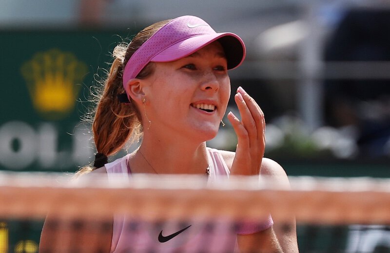 Мирра Андреева, статистика, Adelaide International, Ningbo Open, BNP Paribas Open, Mutua Madrid Open, UniCredit Iasi Open, Dubai Duty Free Tennis Championships, Ролан Гаррос, Upper Austria Ladies Linz, WTA