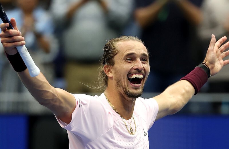 статистика, US Open, ATP, Александр Зверев, Гильермо Вилас, Рене Лакост, Жан Боротра, Дон Бадж