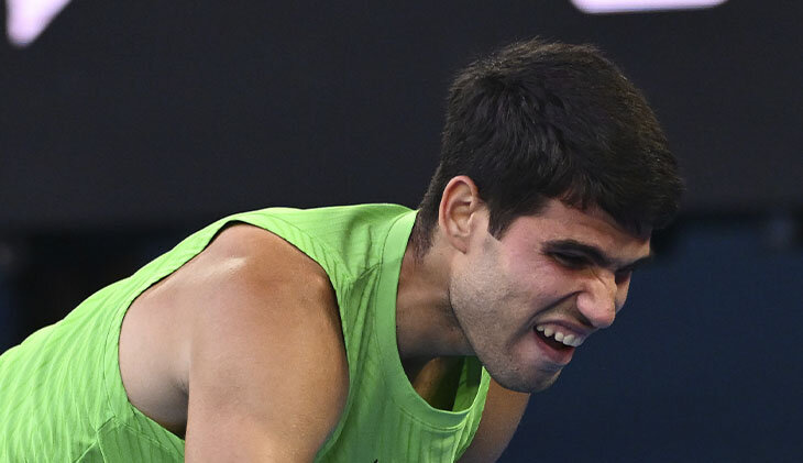 Безумие в 1/2 Australian Open: сопли, судороги, 5 часов жесткой борьбы – и победа Алькараса над Зверевым