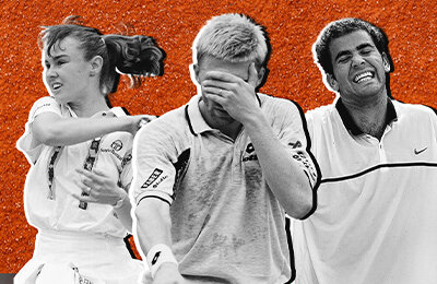 Линдсей Дэвенпорт, WTA, Борис Беккер, Анжелик Кербер, Джимми Коннорс, Джон Макинрой, ATP, Стефан Эдберг, Ролан Гаррос, Мартина Хингис, Пит Сампрас