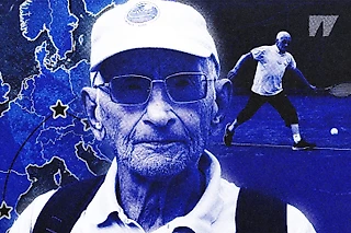 «Заиграл турниры, чтобы не спиться после смерти жены». Поговорили с 96-летним теннисистом