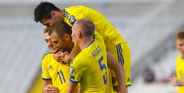 высшая лига Казахстан, Сборная Казахстана по футболу