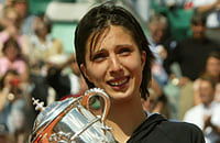 Анастасия Мыскина, Мартина Навратилова, Владимир Путин, WTA, Мария Шарапова, Винус Уильямс, Ролан Гаррос, Жюстин Энен, Паола Суарес, Елена Дементьева, Серена Уильямс, Светлана Кузнецова, видео, ретро