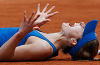 Ролан Гаррос, WTA, Ализе Корне