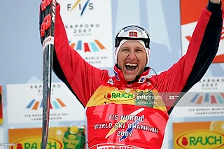 Биатлонист Ларс Бергер выиграл чемпионат мира без единого выстрела