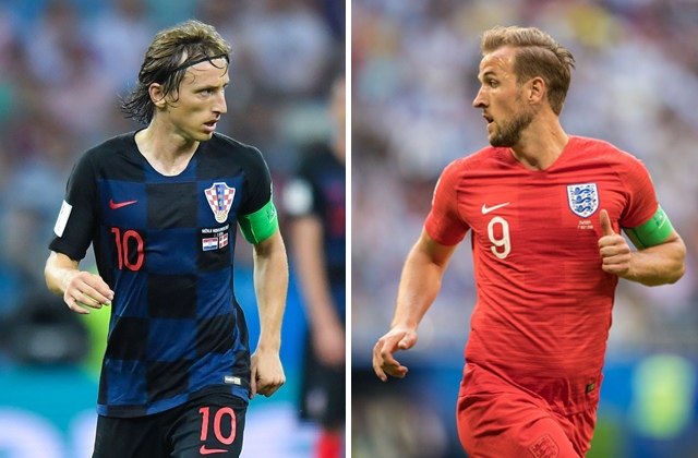 Лука Модрич, Харри Кейн, Сборная Хорватии по футболу, Сборная Англии по футболу