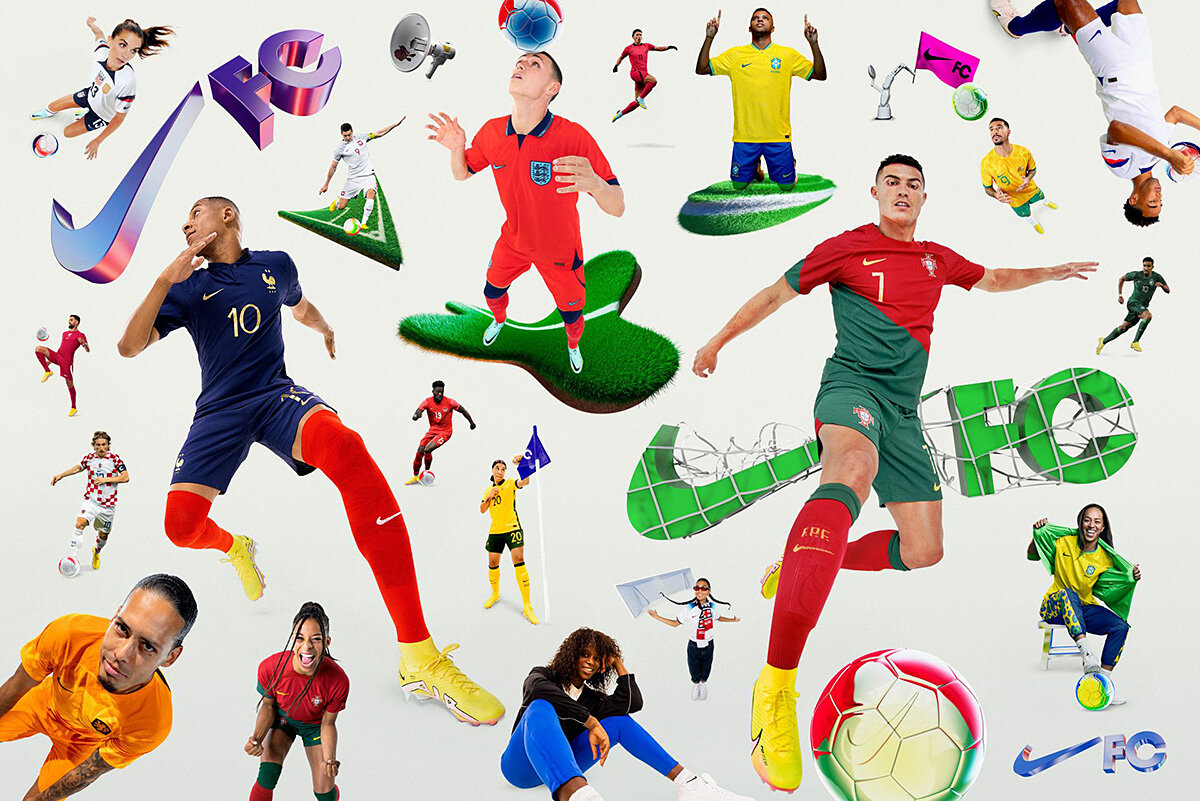 Формы ЧМ-2022 от Nike: ягуар – у бразильцев, лев – у голландев, неправильные шашечки – у хорватов