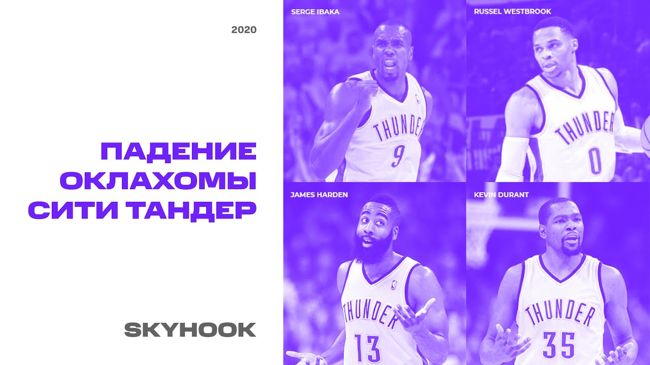 Расселл Уэстбрук, Джеймс Харден, Кевин Дюрэнт