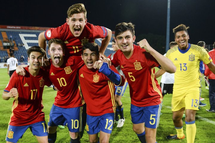 Сборная Германии по футболу U-17, Джейдон Санчо, Сборная Англии по футболу U-17, Сборная Хорватии по футболу U-17, Сборная Турции по футболу U-17, Амин Гуири, Сборная Испании по футболу U-17, Евро U-17, Сборная Нидерландов по футболу U-17, Берке Озер