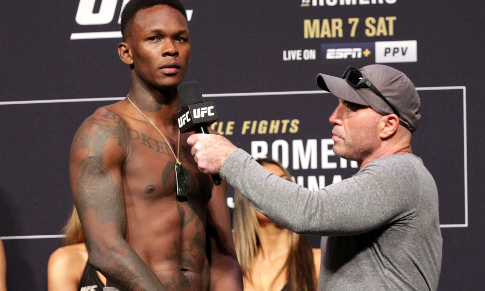 Джо Роган, Исраэль Адесанья, MMA, UFC