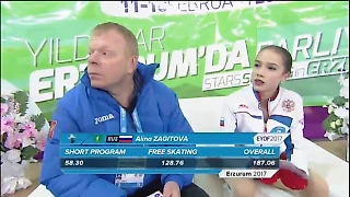 Загитова - каскад с риттбергером с 3-го раза