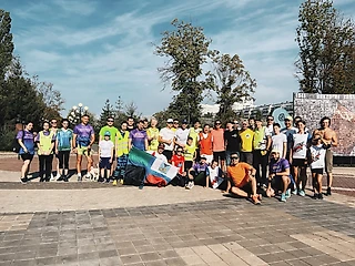 Фан-ран перед Белгородским полумарафоном