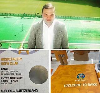 ЕВРО-2020 приходит в Баку: Первый бакинский матч турнира из лаунджа UEFA Club Hospitality