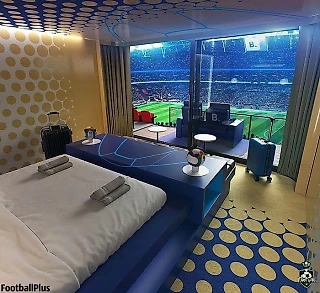 Номер в отеле на  Уэмбли против сауны на  Hartwall Arena