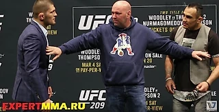 Хабиб vs Тони. Битва взглядов перед UFC 209. Снова много громких заявлений