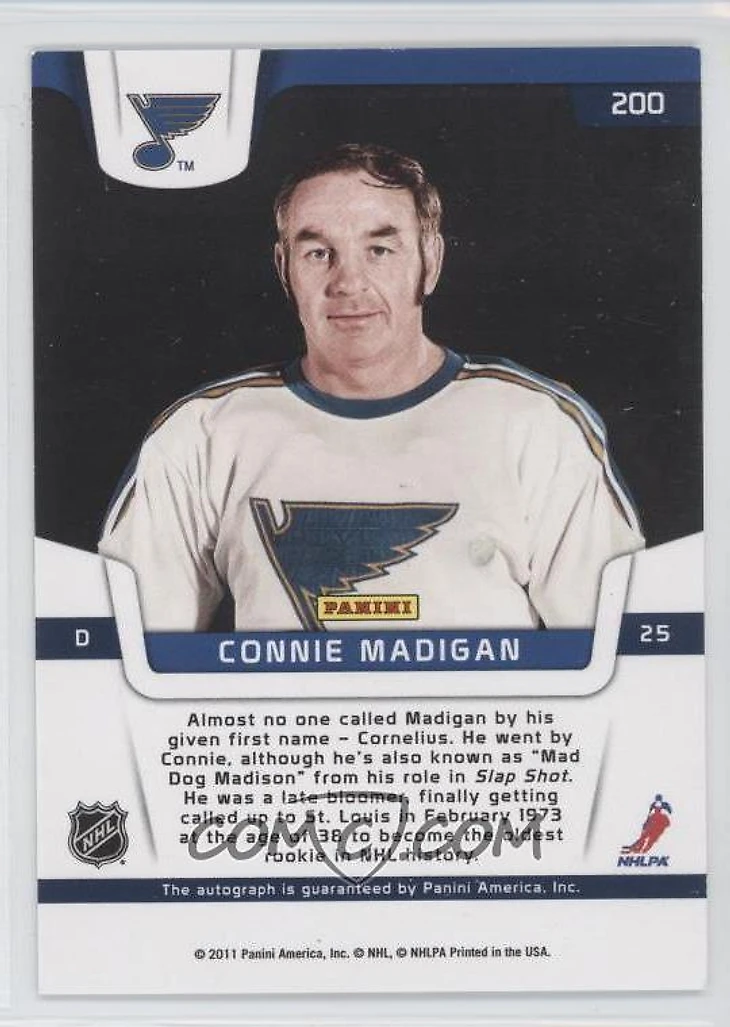 2011-12 Panini Certified - [Base] #200 - Freshman Signatures - Connie  Madigan