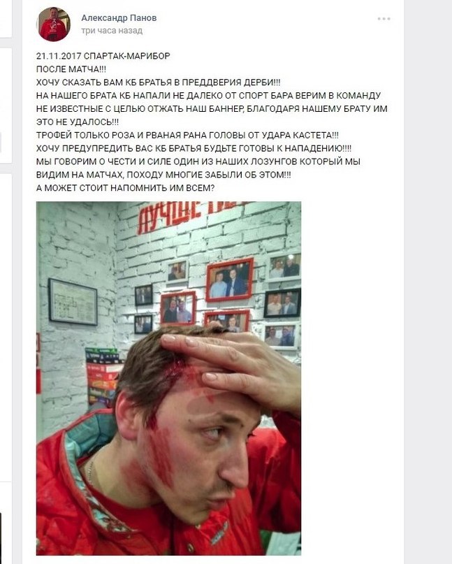 происшествия, болельщики, Александр Панов