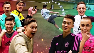 Умеют ли Тиктокеры играть в футбол? Братья Крапивниковы и Володя XXL на канале Германа!