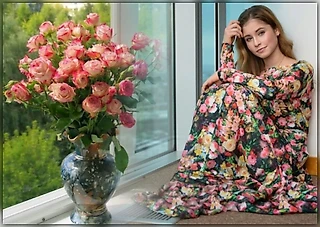 День розы и фигуристы