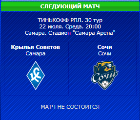 Оренбург, Сочи, Химки, Альфа-Банк РПЛ, Андрей Талалаев, Ахмат, Крылья Советов, Динамо Москва