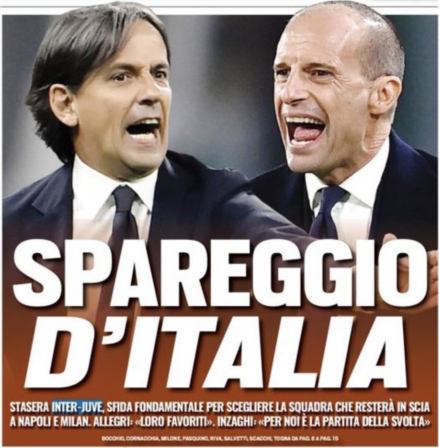 Решающая встреча Италии. Заголовки Gazzetta, TuttoSport и Corriere за 24 октября