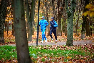 Юрий Чечун на парковых забегах