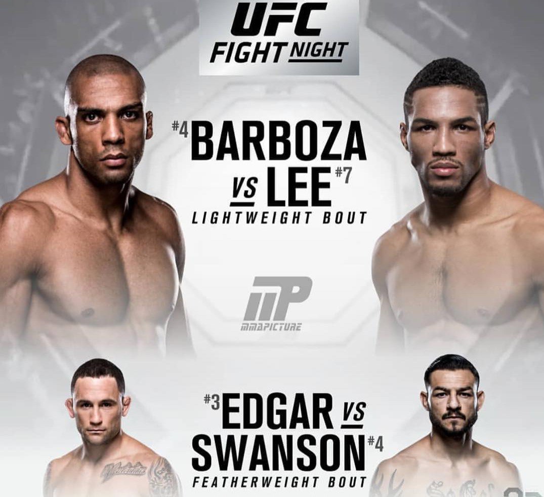 Каб Суонсон, Кевин Ли, UFC, Эдсон Барбоза, смешанные единоборства, Фрэнки Эдгар