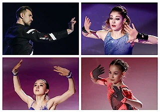 Коллаж-шоу «Медальоны на льду»