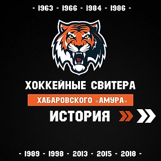 Хоккей в картинках: как менялась форма хабаровского «Амура»