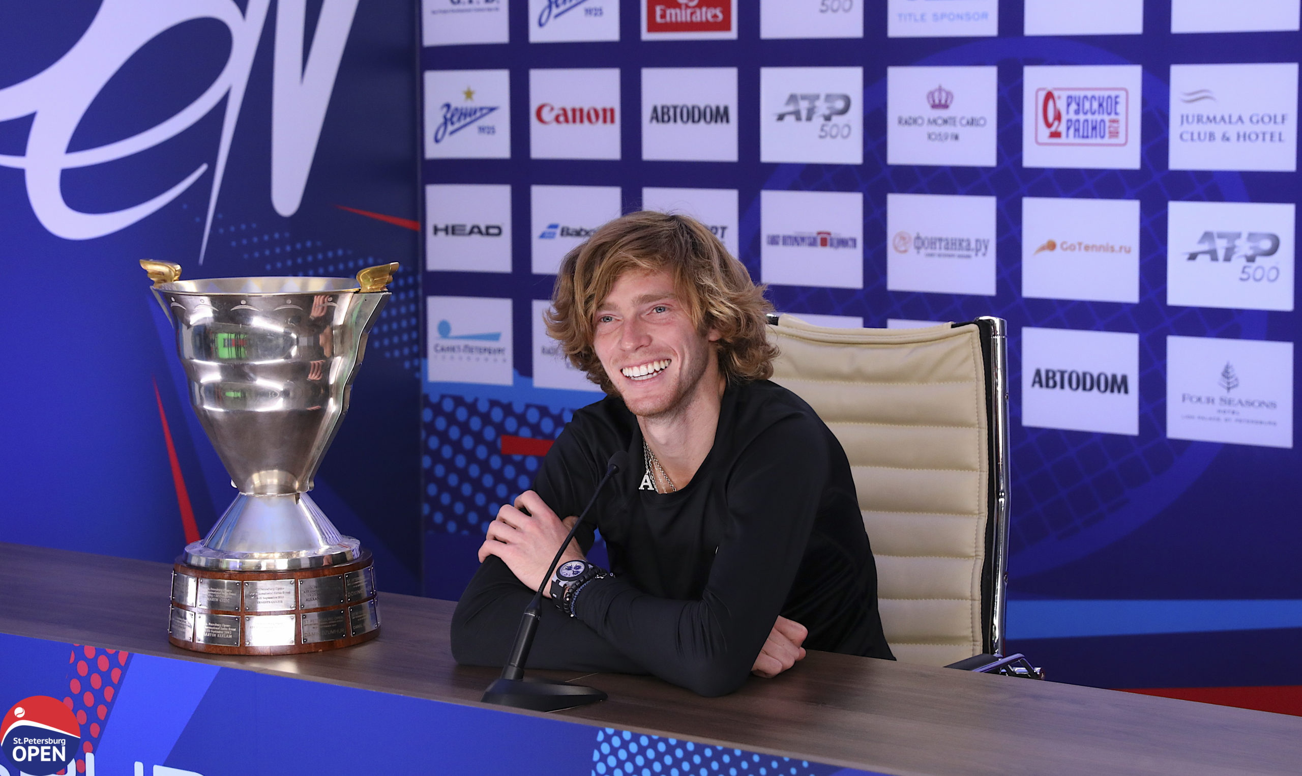 US Open, Ролан Гаррос, Андрей Рублев, ВТБ Кубок Кремля, Матс Виландер, St. Petersburg Open