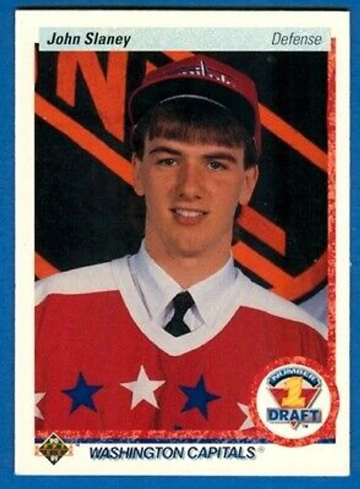 John Slaney, Number 1 Draft, 1990-1991 Upper Deck #360, Capitals | eBay