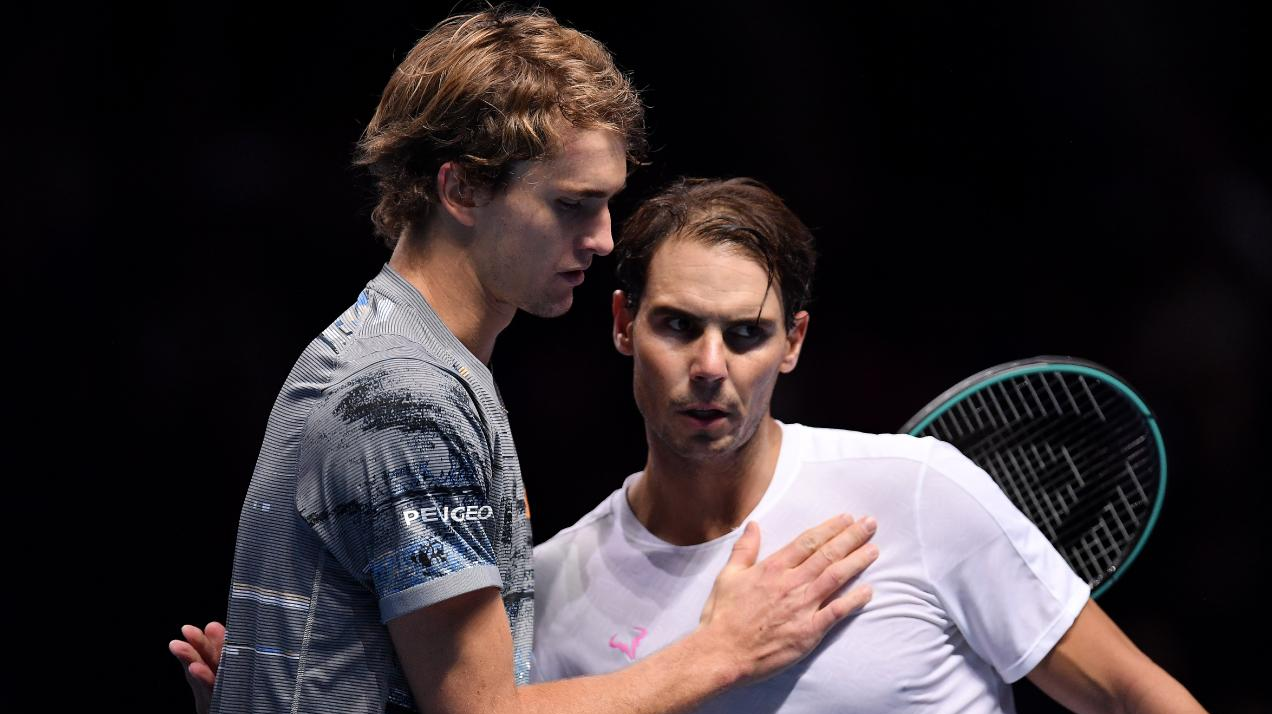 Александр Зверев, ATP Finals, Рафаэль Надаль, ATP