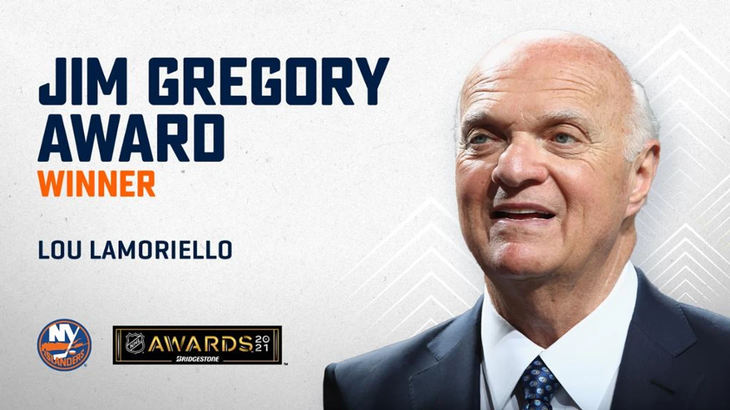 Lamoriello Wins 2021 Jim Gregory General Manager of the Year Award