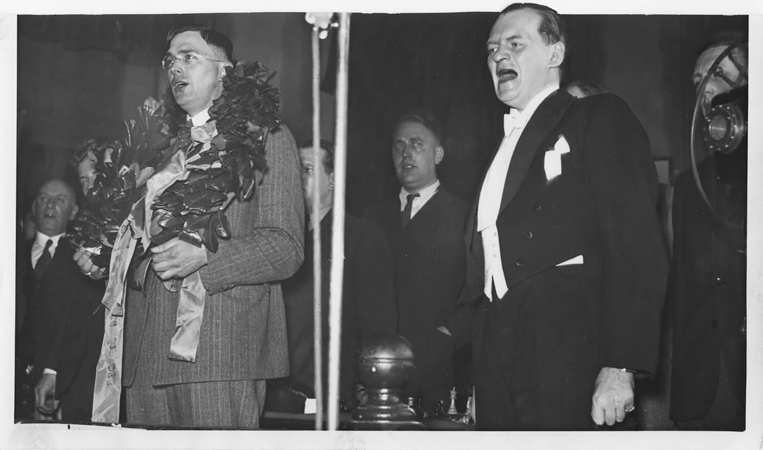 Макс Эйве, Александр Алехин, Михаил Ботвинник, Хосе Рауль Капабланка, Эмануэль Ласкер