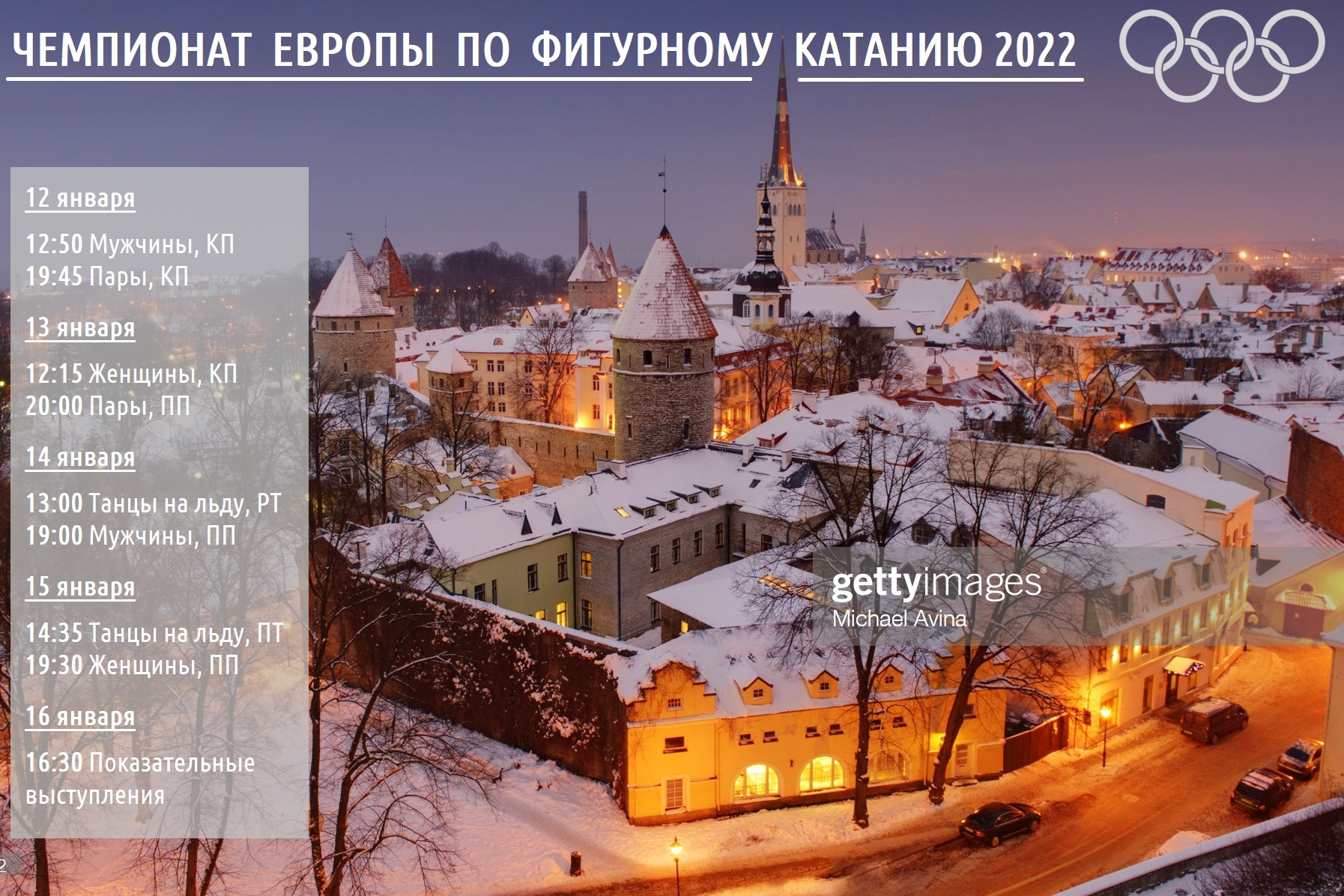 чемпионат Европы по фигурному катанию