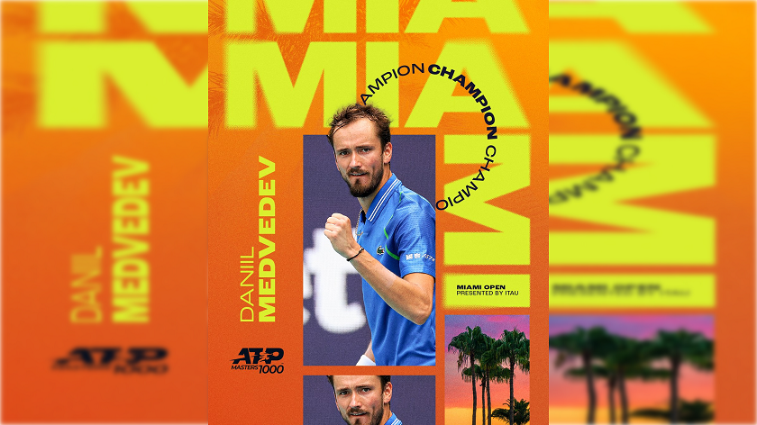 Карен Хачанов, Андрей Рублев, Даниил Медведев, Miami Open, BNP Paribas Open