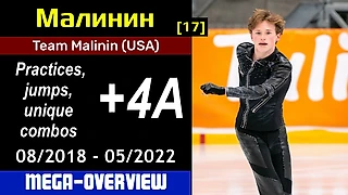 Илья МАЛИНИН - Мега-ОБЗОР: Прыжки, уникальные каскады, четверной аксель (08/2018 - 05/2022)